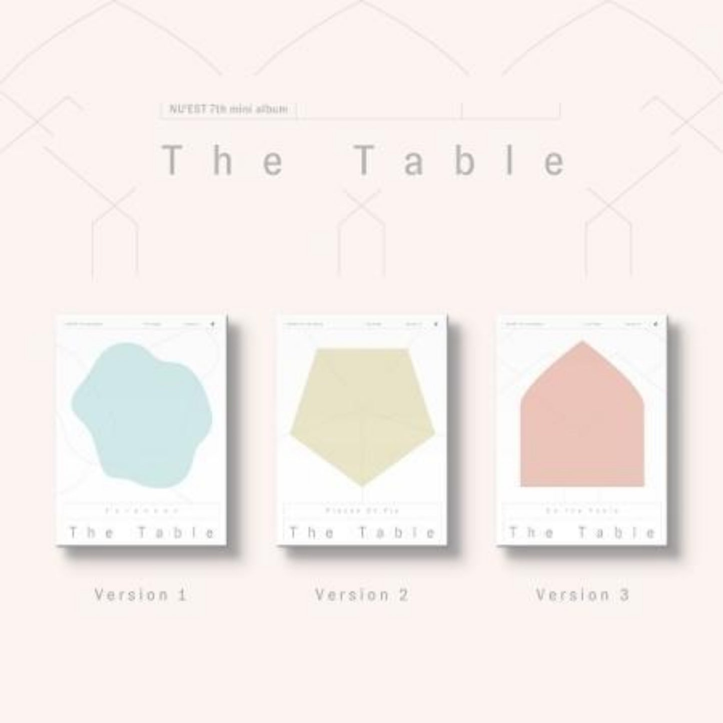 سيت نيست الابوم السابع : الطاولة | (SET) NU'EST  - 7th Mini Album :The Table