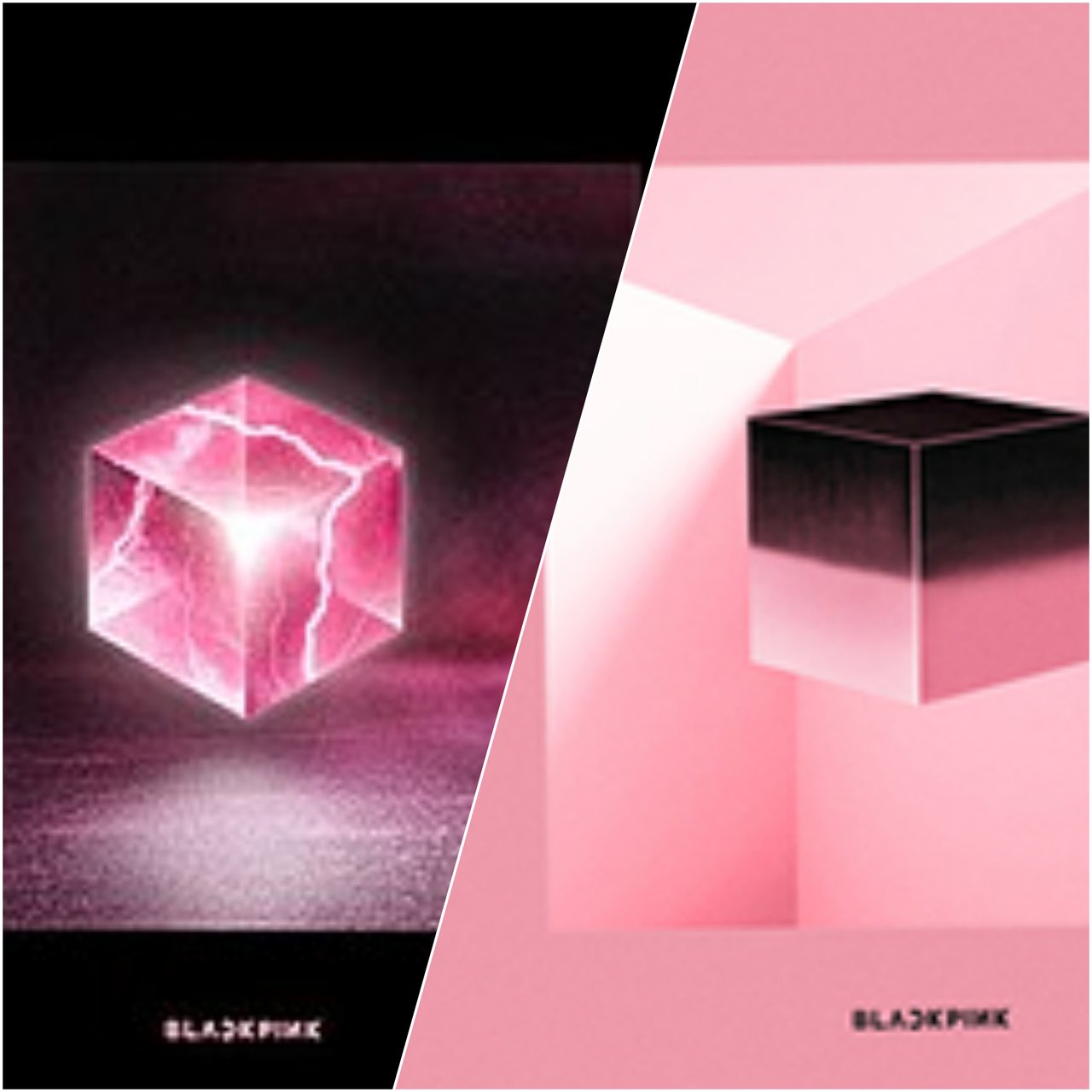 (ONE) BLACKPINK - SQUARE UP  ||  بلاك بينك - البوم سكوير اب سيت اختر البومك من البومين الأسود او الوردي