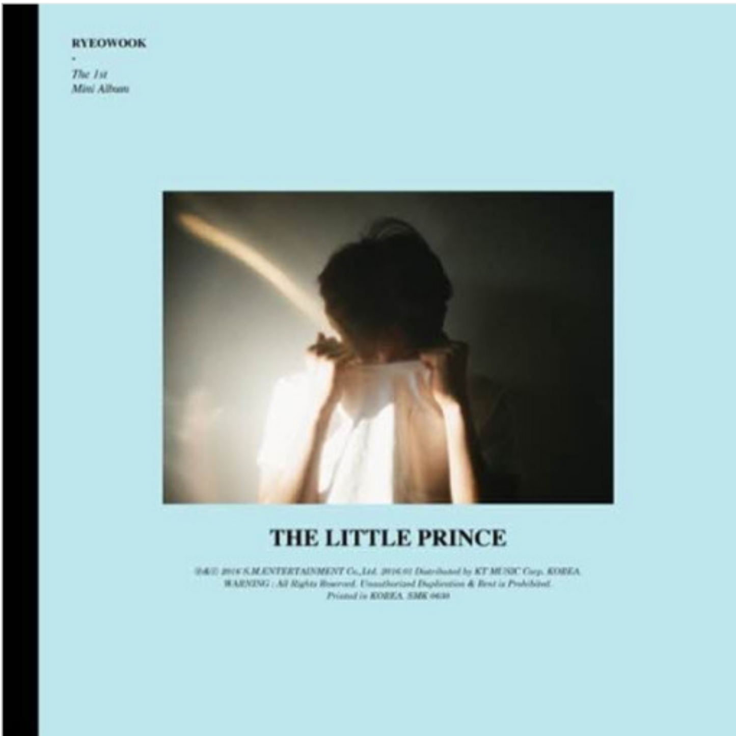 واحد -ريووك-الامير الصغير البوم فقط  | (ONE) SUPER JUNIOR Ryeowook  - The Little Prince 1st Mini Solo Super Junior CD [Album only]