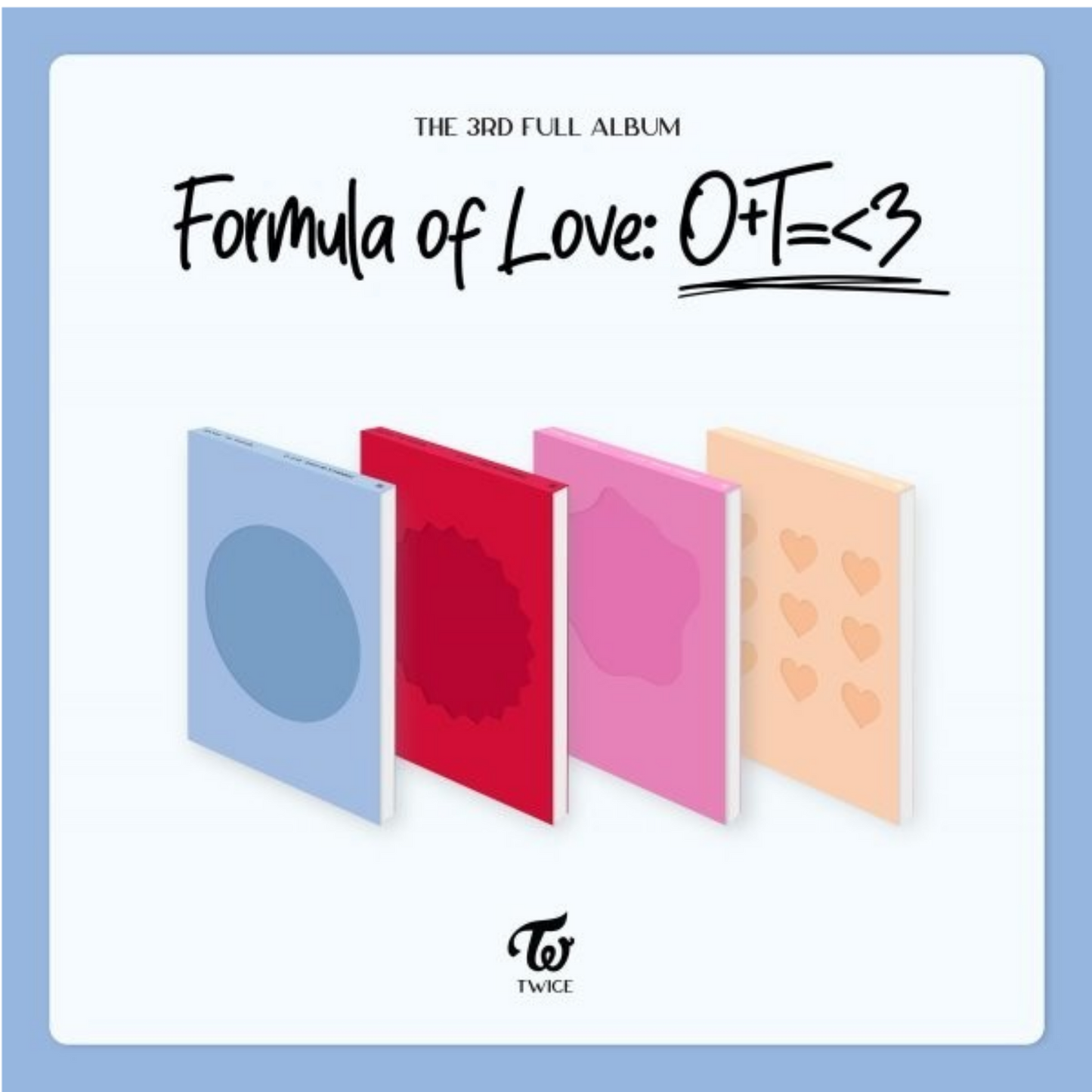 (ONE) TWICE - 3rd Album : Formula of Love: O+T 3   [Random ver.]