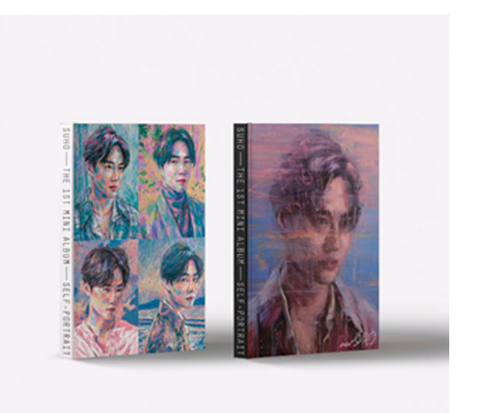 (Set) EXO : SUHO Album - Mini Album Vol.1  Self-Portrait  البوم اكسواين محبي الفرقه  سيت 