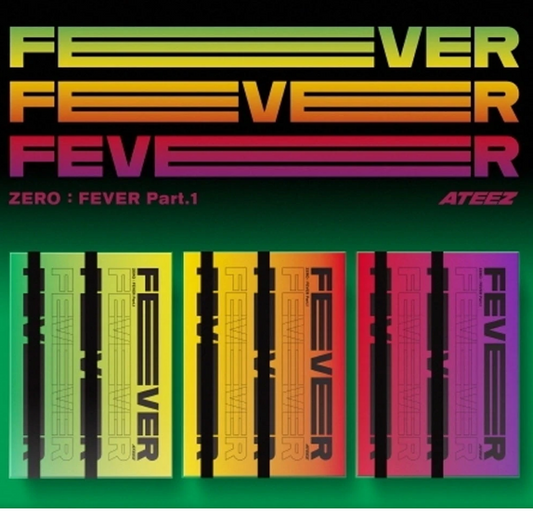 (One)  ATEEZ -  Mini 5th album ZERO: FEVER Part.1 يمكنك اختيار البوم واحد  لاخر اصدار لفرقه اتييز 