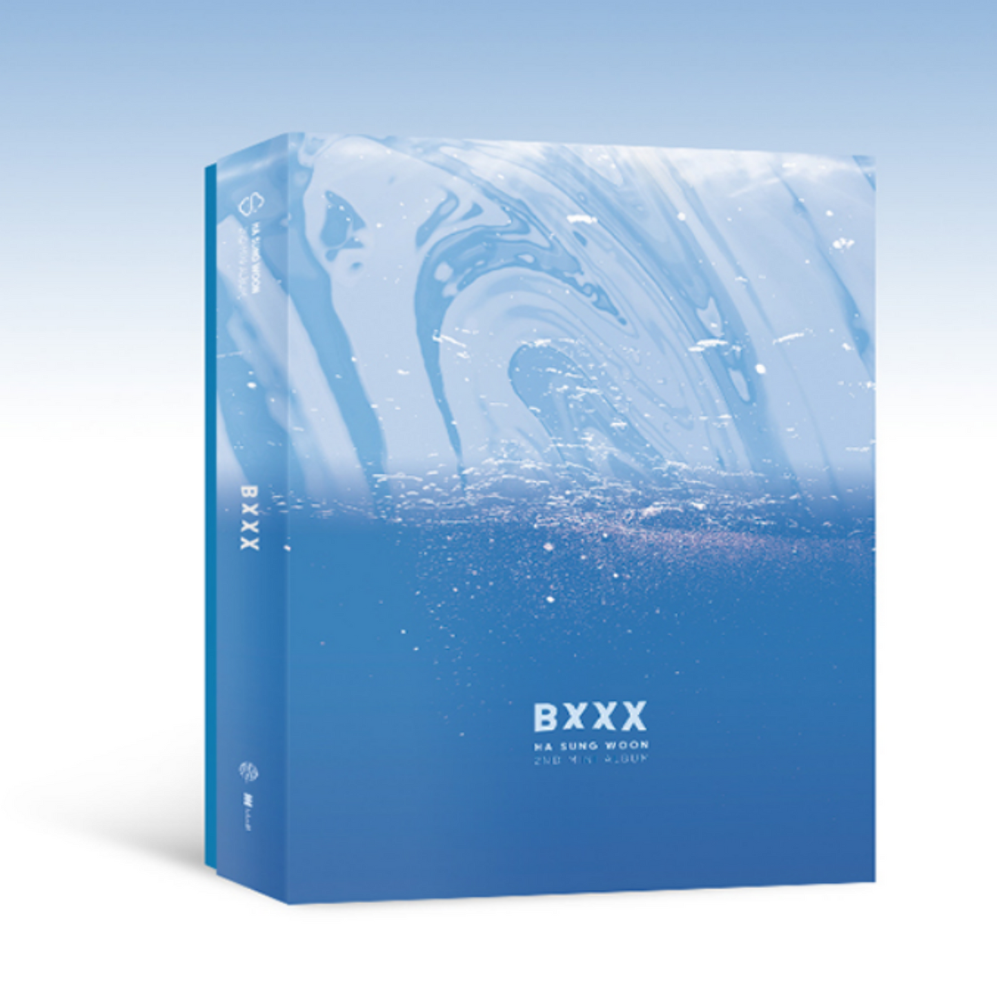 (One) [Ha Sung Woon ]WANNA ONE -  2nd Mini Album Blue : BXXX