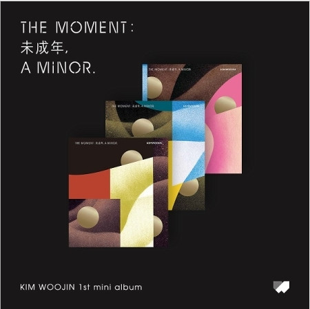 (Set) Woojin Kim -  The moment Minor:  未成年 A MINOR 1st mini album
