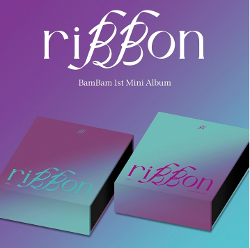 (Set) GOT7 - BamBam Ribbon 1st Mini Album || البوم فرقة (غوت سفن) سيت كامل عدد ( 2)