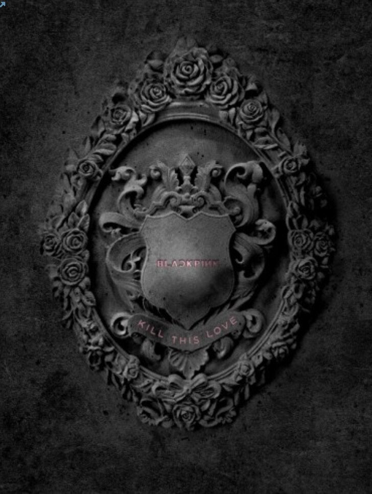 (Black Ver.)  BLACKPINK 2nd Mini Album-KILL THIS LOVE CD + Poster | تسليم فوري... نسخه واحده ....الالبوم كل نسخه السوداء