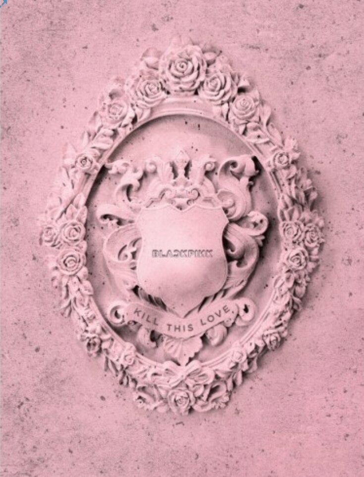 (Pink Ver.)  BLACKPINK 2nd Mini Album - KILL THIS LOVE CD + Posterتسليم فوري ...نسخه واحده .....البوم بلاك بينك النسخه الورديه
