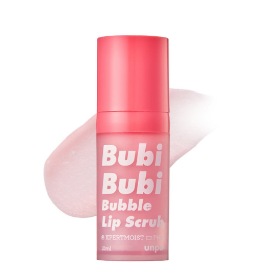 (One) UNPA - Bubi Bubi Bubble Lip Scrub 10ml || مقشر الشفاه لتعود شفتك ناعمه رطبه شاهد صور المرفقه 