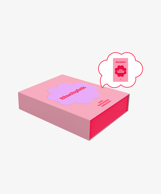 البوم بلاك بينك تحيه الموسم 2 | (ONE) black pink - welcoming collection (package+Digital code card)