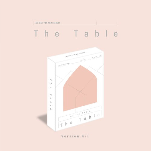(One)[KIT Version ] NU'EST - 7TH MINI ALBUM : THE TABLE  |   احصل عليه الان(A) مجموعة فيرجن  