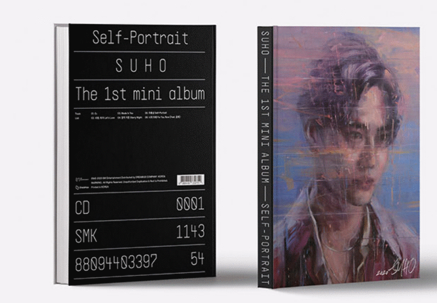 (One)[random Ver.] EXO : SUHO Album - Mini Album Vol.1  Self-Portrait اكسو والبوم احد أعضائها....احجز الان ياجيش اكسو