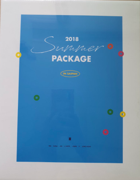 البوم - لبتس سمر بكج 2018م الالبومات نادره | (ONE) BTS - Summer Package Vol.4 [Randomly sent in black or white] 2018