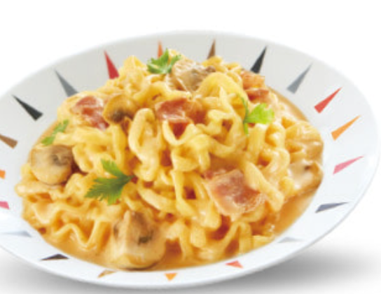 حلال تسليم فوري |(one) Samyang Foods -  Cream Carbo Buldak Stir-fried Noodles 140g