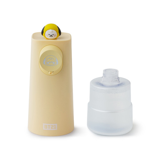جهاز رغوه الصابون الاتوماتيكي مع عبوه كامله من صابون مااروع رائحته || (ONE) BT21 - BABY AUTOMATIC SOAP