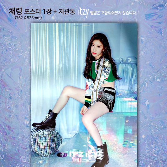 (Poster only) ITZY - ICY : Chaeryeong