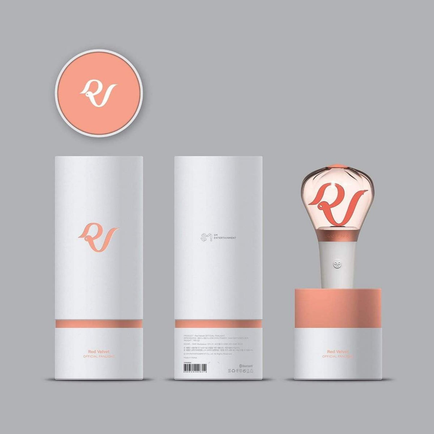  (Light Stick) Red Velvet -  Official Thunder stick العصا الرسميه الاصليه لفرقه ريدفلفد سارع بالحجز
