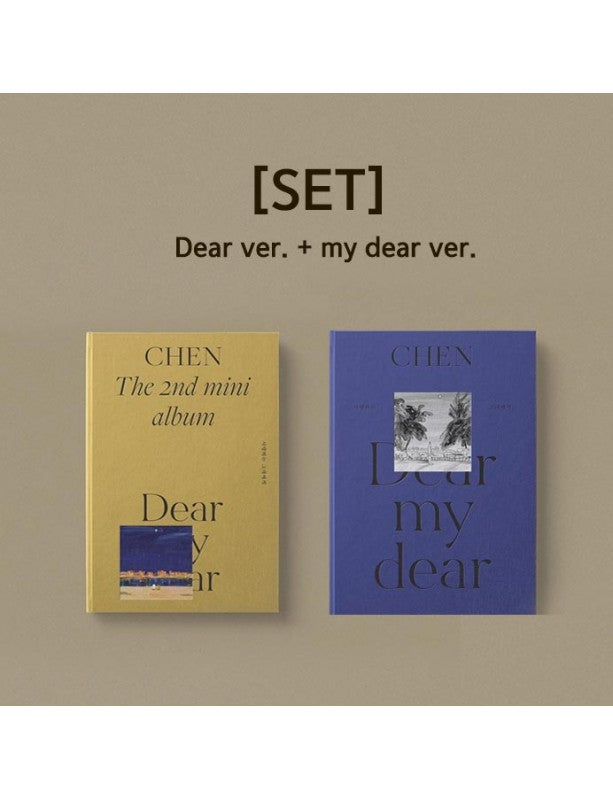 (Set)  EXO :Chen - Dear My Dear_ 2nd Mini Album