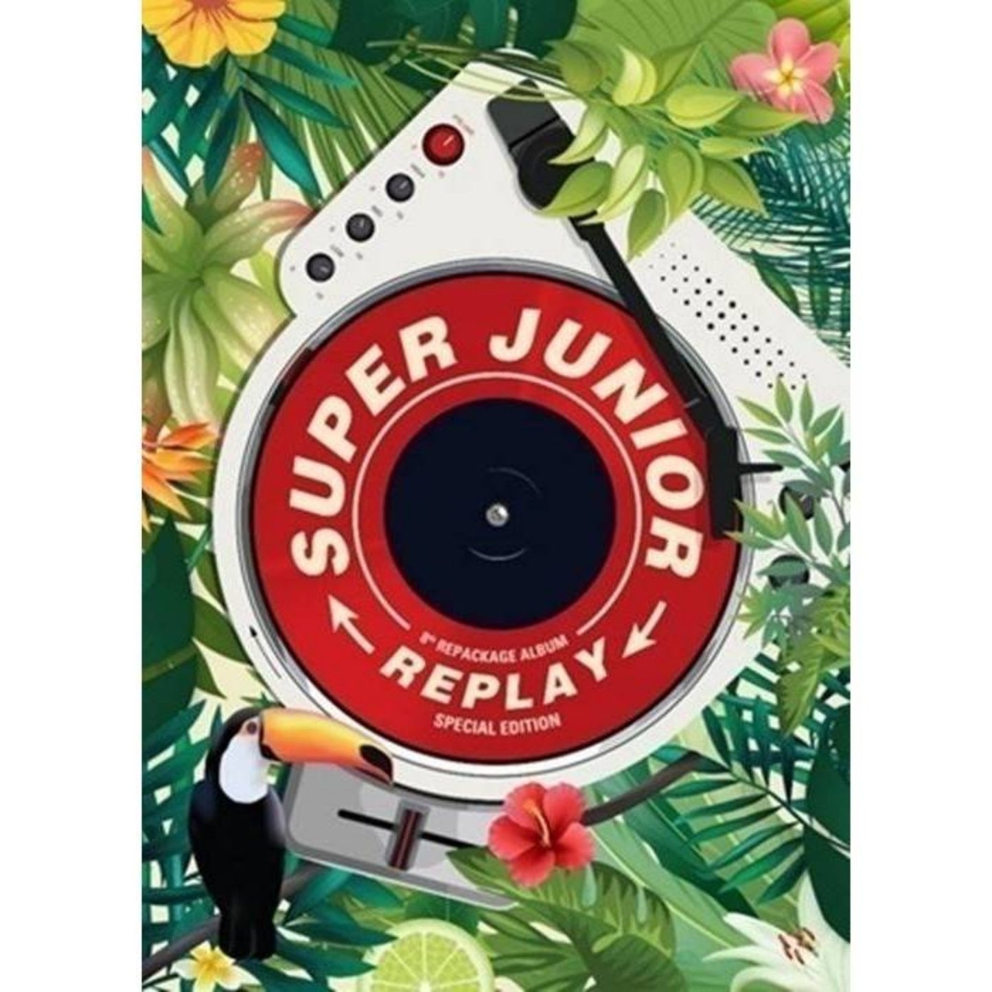 البوم فرقة (سوبر جونيور) اختر من اصل | (ONE) Super Junior - The 8th Album Repackage (REPLAY - Kihno Kit)